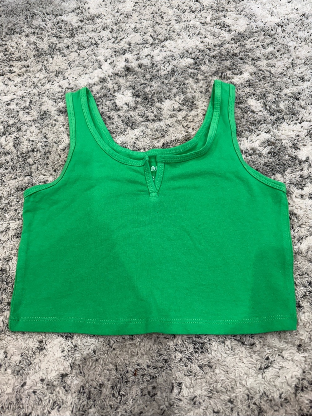 wild fable Green Scoop Neck Cropped Tank